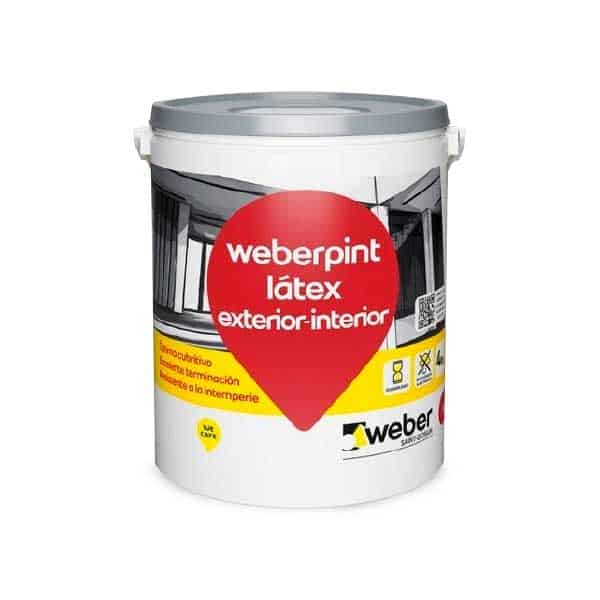 LATEX EXTERIOR-INTERIOR 4 L-WEBERPAINT-SKU0533080009-FEMACO